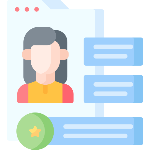 Person with details icon